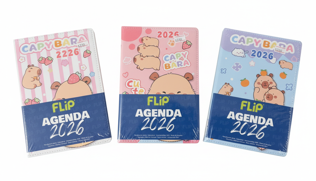 Agenda Flip Capibara