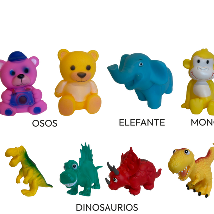 Animales de goma