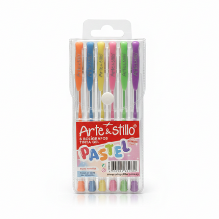 Bolígrafo Tinta Gel Pastel