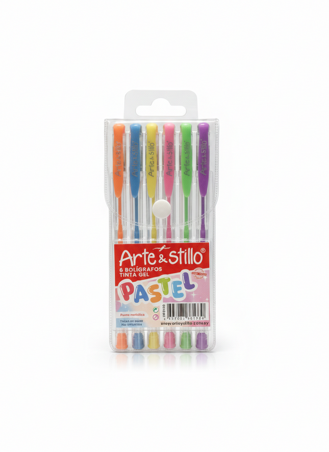 Bolígrafo Tinta Gel Pastel