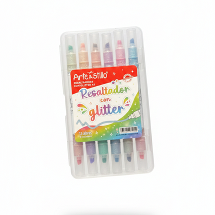 Resaltador con Glitter