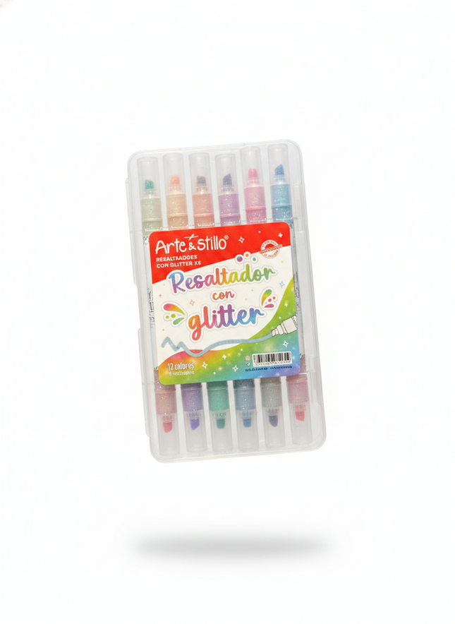 Resaltador con Glitter